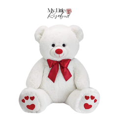 35” Heart Paw Teddy Bear
