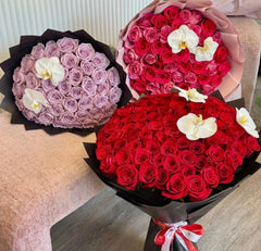 Roses & Orhcids Bouquet