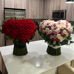 Standing Heart Bouquet