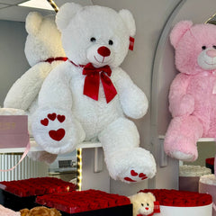 35” Heart Paw Teddy Bear