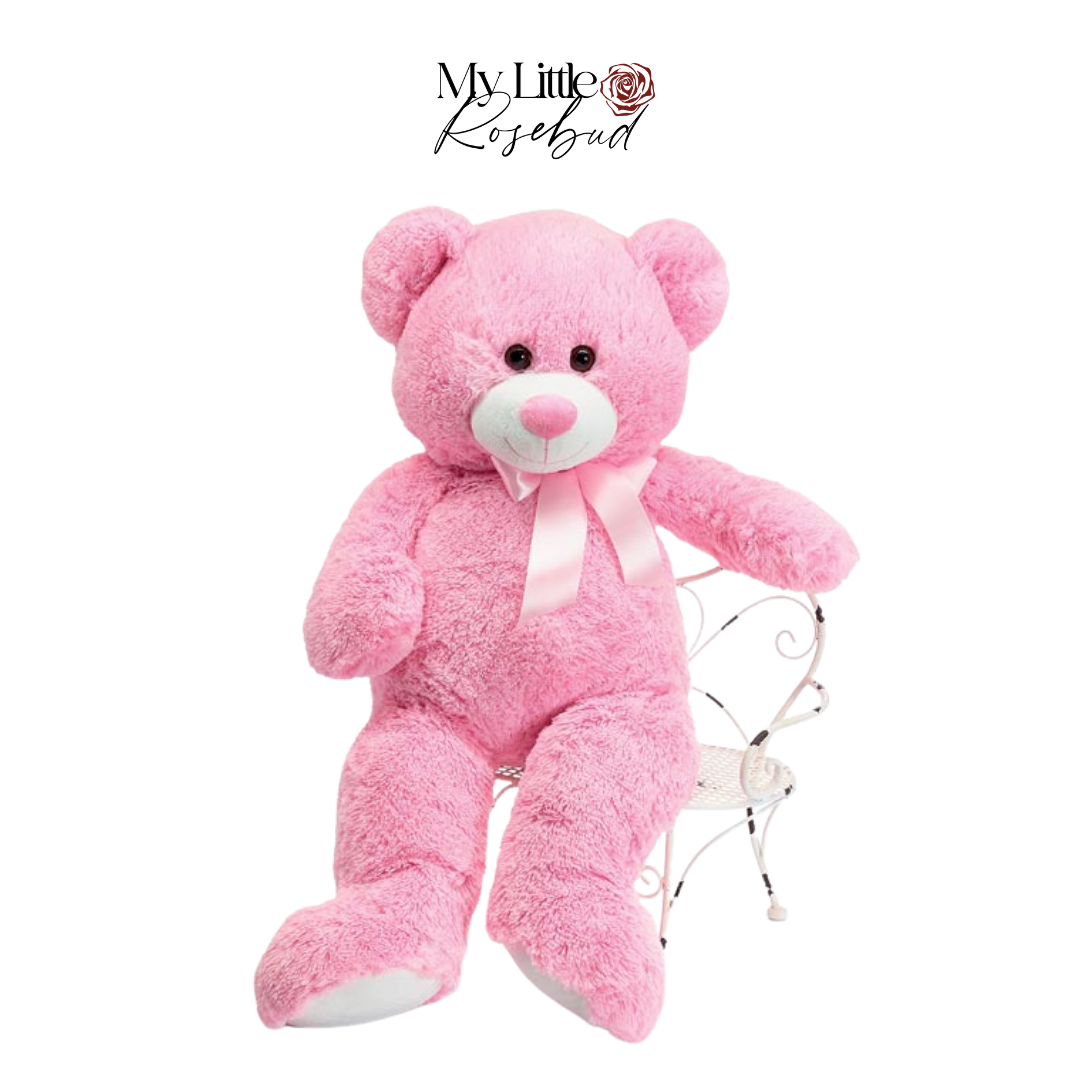 36” Plush Pink Teddy Bear